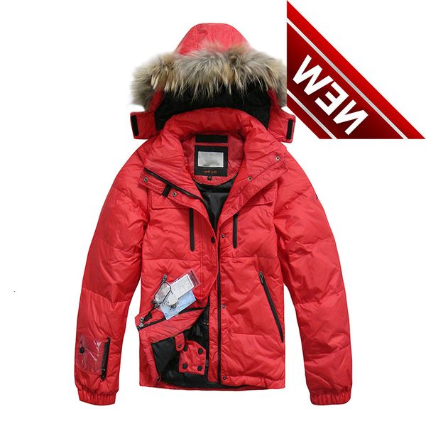 

2021 new arrival winter down jacket men thick warm coats 90% white duck brand hooded fashion jackets coat for man, Black