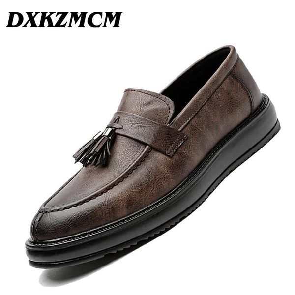 

dress shoes dxkzmcm men leather oxfords business classic gentle man formal, Black