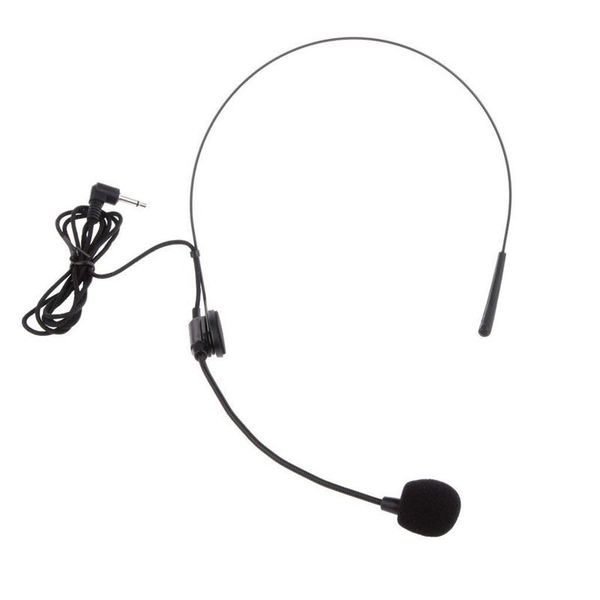 

back electret unidirectional headband microphone with plug flexion jack microphones