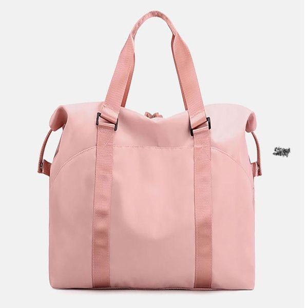 

women's portable large capacity travel bag luggage single shoulder dry wet separation fitness outdoor bags