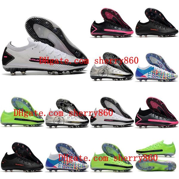 2021 scarpe da calcio da uomo Phantom GT Elite AG-PRO tacchetti Dynamic Fit Crampons de scarpe da calcio scarpe da calcio