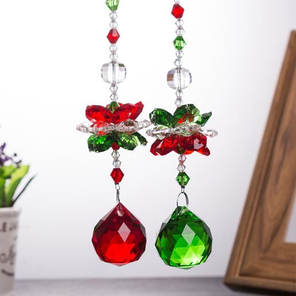 

chandelier crystals ball prism pendant rainbow maker chakra cascade suncatcher collection home wedding decor accessories decorative objects