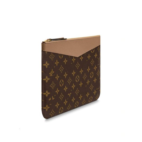 

m64591 daily pouch sesame women real leather long wallet chain wallets compact purse clutches evening key card holdersa, Black;red