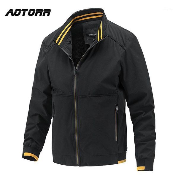 

men's jackets baseball men slim fit bomber coat man zipper jacket thin motorcycle windbreaker male casual tactical 2021 autumn outwear, Black;brown