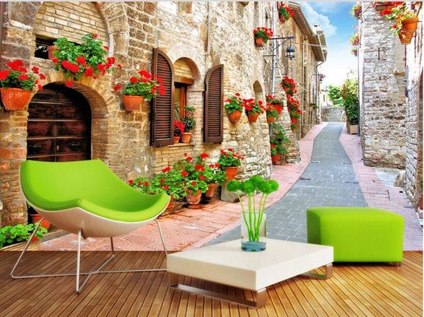 

wallpapers cjsir 3d custom po wallpaper wall murals stickers countryside landscape background papel de parede para quarto