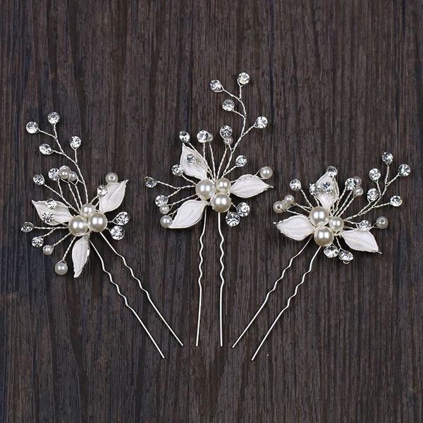 

hair clips & barrettes women ceremony headpiece crystal bridal pin prom accessories religious rose gold wedding jewelry gift, Golden;silver