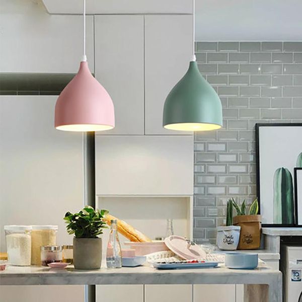 

chandeliers modern led iron hanging lamp lights lustre pendente commercial lighting kitchen fixtures pendant living room