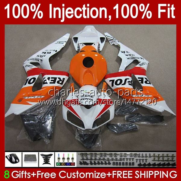 Тело для инъекций формы для Honda CBR 1000 RR CC 1000RR 1000CC 06-07 Repsol Repsol 59NO.36 100% FIT CBR1000 RR CBR1000RR 06 07 CBR1000-RR 2006 2007 OEM обтекатель