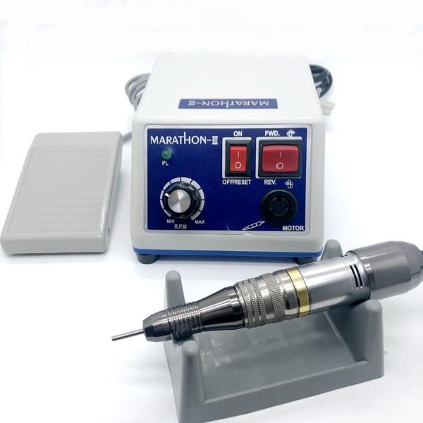 

nail drill & accessories 65w strong 210 marathon n3 35000rpm high-quality silent handpiece drills manicure machine pedicure electric file bi