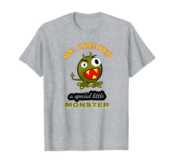 

second birthday monster design for parents t-shirt, White;black