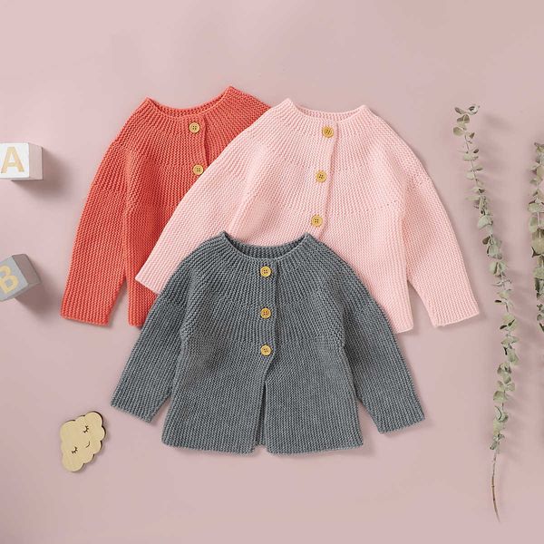

baby sweaters clothes autumn winter warm knitted newborn bebes jackets coats full sleeves button down toddler infant wear y1024, Blue
