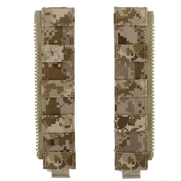 

waist support sun snow system special connecting zipper tactical plate, Black;gray