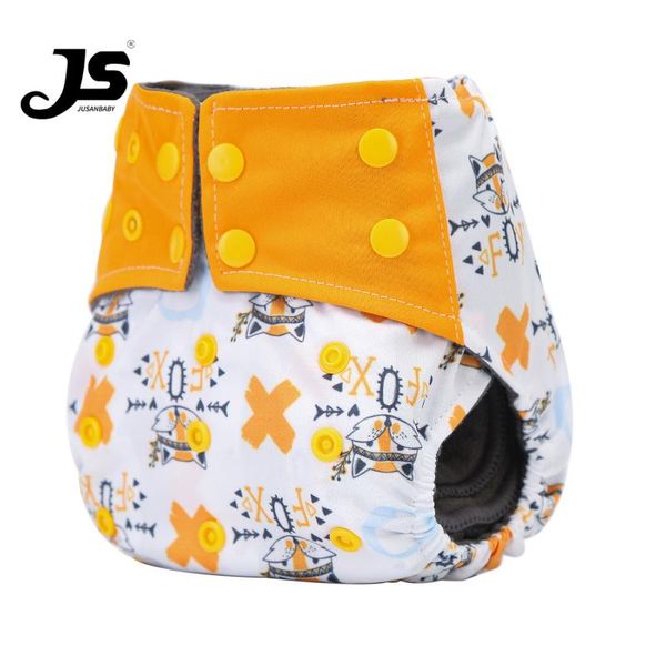 

jusanbaby pure cotton diaper pants breathable pad anti side leakage pocket baby children training cloth diapers
