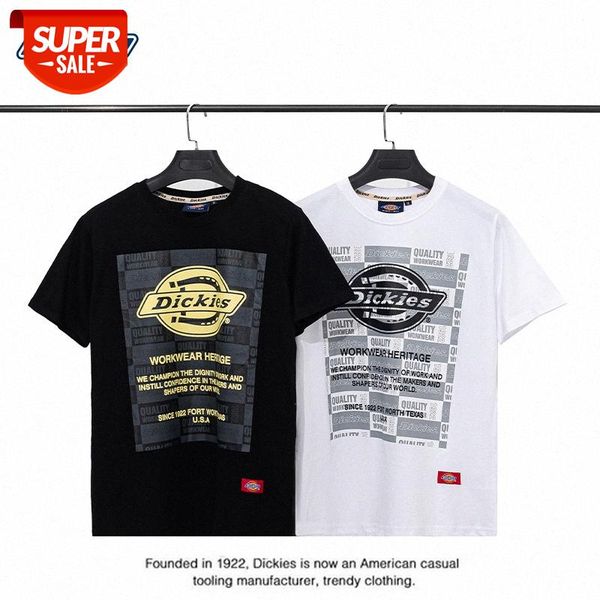 

emperor guest short-sleeved men's round neck large print dk shirt t-shirt youth #na7g, White;black