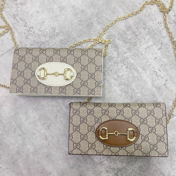 

handbag women luxurys designers bags 2021 purses zhouzhoubao123 wallet purse crossbody bag totes 1955 vintage horse clasp chain