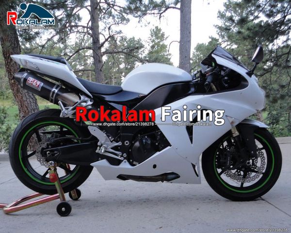 Carene moto ZX 10R per Kawasaki Ninja ZX10R 2006 2007 Kit carenatura bici da strada (stampaggio ad iniezione)