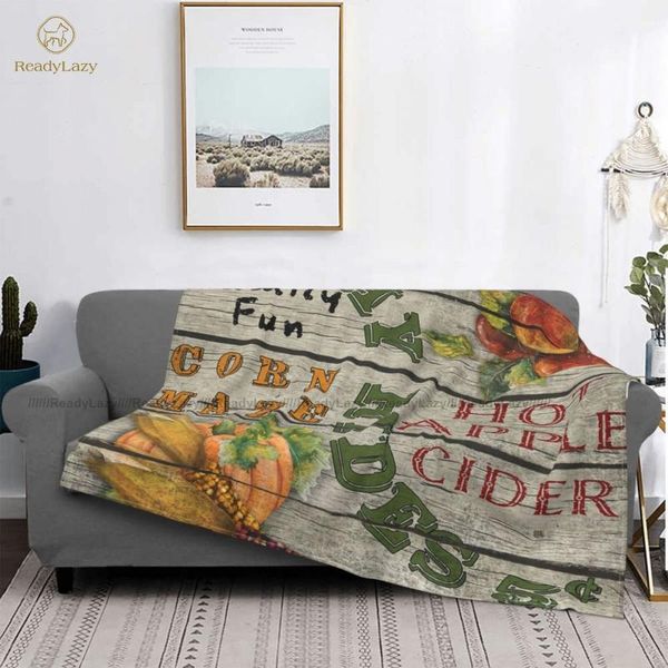 

blankets pumpkin blanket comfy fleece outdoor super soft bedspread