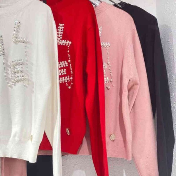 

women's sweaters jaqueta wome alta versÃ£o pesada indÃºstria grÃ¢nulo botÃ£o de gola malha camisola temperamento solto coringa oun2, White;black