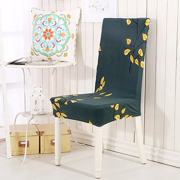 

chair covers elastic cover restaurant printing seat multifunctional el