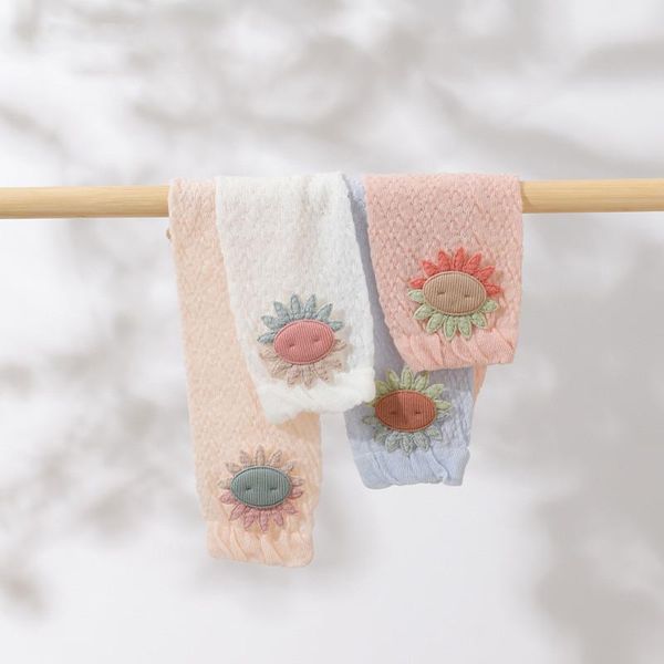 

0-3y baby socks spring/summer cartoon cute children's boys knee pads girls toddler stockings clothing, Pink;yellow