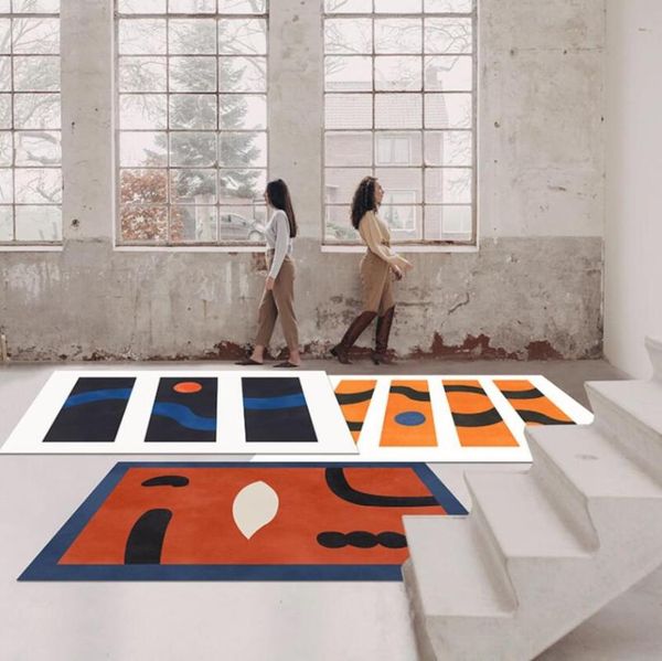 

carpets abstract art large area rugs geometric moroccan ethnic bedroom living room non-slip floor mat home decor sofa table