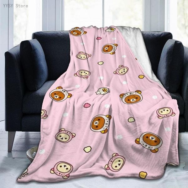 

blankets kawaii (13) anime printed ultra-soft micro fleece blanket flannel throw sherpa bedspread bedding sofa