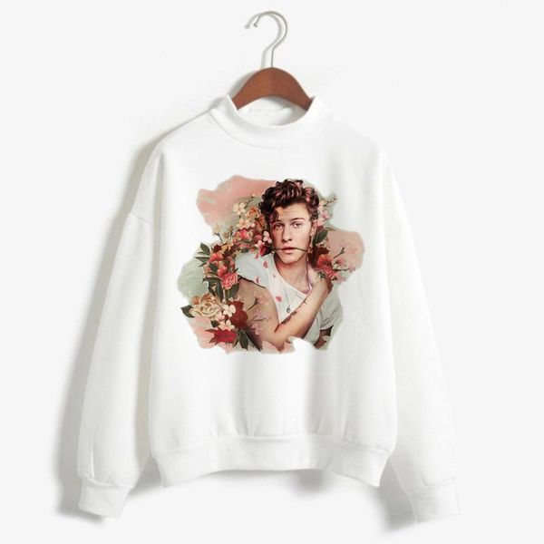 

women's hoodies & sweatshirts shawn mendes hip hop women harajuku autumn sweatshirt printed casual vintage aesthetic oversized hoodie, Black