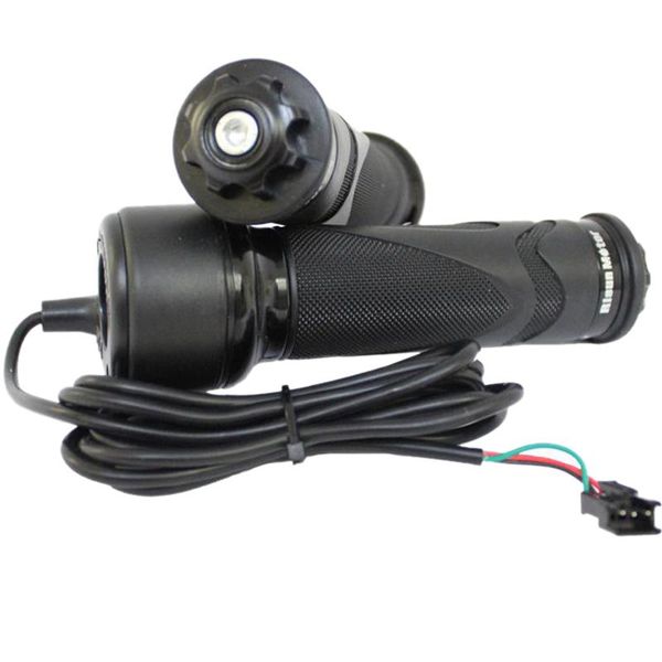 

bike handlebars &components 1pair electric throttle grip ebike 24v-72v bicycle parts handle for