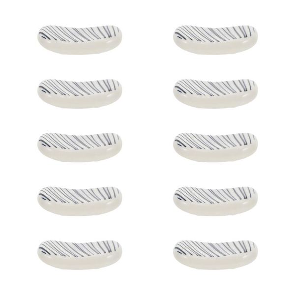 

chopsticks 10 pcs ceramic home chopstick holders stands practical rests