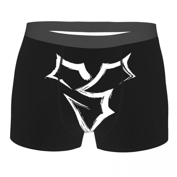 

underpants zanarkand abes symbol - silver edition final fantasy science game homme panties male underwear ventilate, Black;white