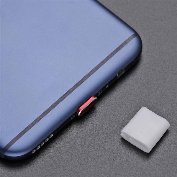 

cell phone anti-dust gadgets 2pcs pcs type-c dust plug usb charging port protector aluminum alloy cover for smart accessories