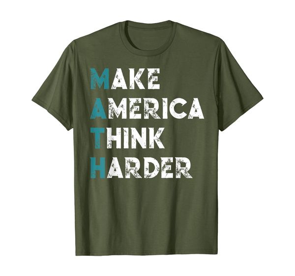 

MATH Make America Think Harder! Andrew Yang 2020 T-Shirt, Mainly pictures