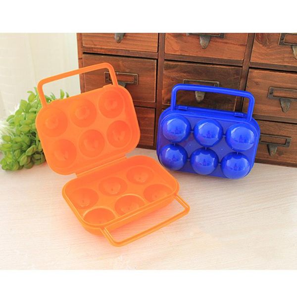 

shockproof container egg carrier holder prevent eggs from cracking easy storage egg box for camping travel hk3