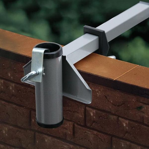 

bag clips parasol holder garden umbrella fixing clip bracket heavy duty clamp balcony railing fixed