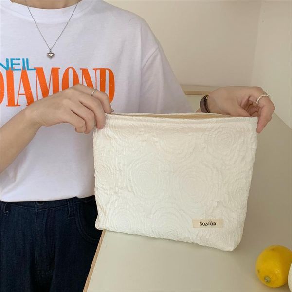 

cosmetic bags & cases large women floral bag zipper make up travel washing makeup organizer beauty case