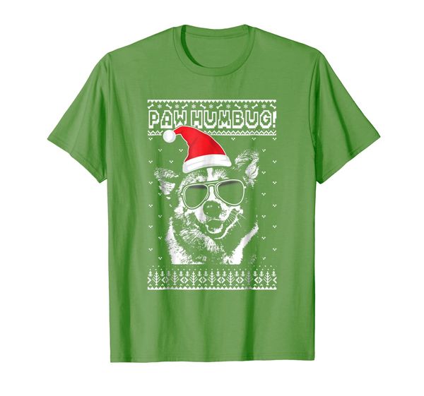 

Paw Humbug Funny Corgi Anti Xmas T-Shirt, Mainly pictures
