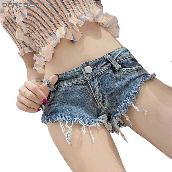 

women's shorts mini club low waist booty jeans harajuku ripped washed denim women burrs tassel ladies slim pants 7sjv, White;black