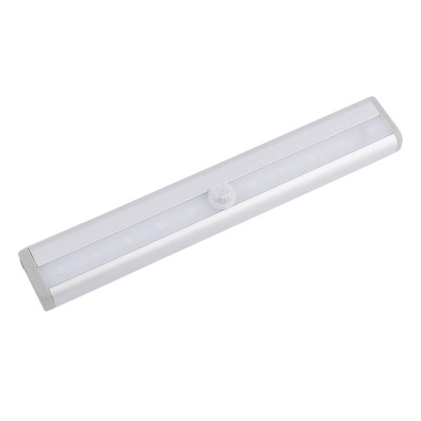 

under cabinet light motion sensor closet lights wireless magnetic stick-on cordless 10 led night bar