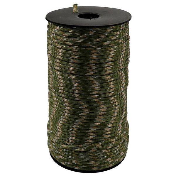 

outdoor gadgets paracord 550 4mm rope 100m survival parachute cord lanyard climbing camping equipment kit