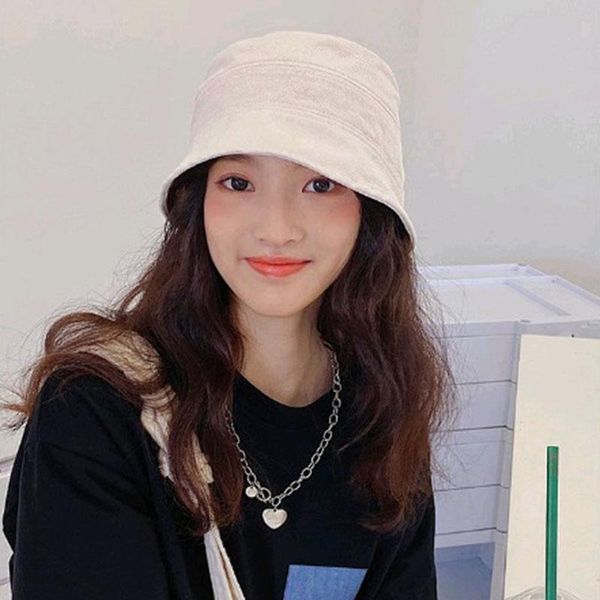 

wide brim hats summer solid color bucket hat women uv protection sun big wide-brim all-match visor sunscreen fisherman's femme, Blue;gray