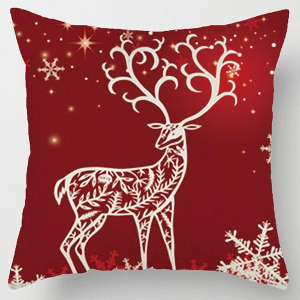 

cushion/decorative pillow christmas cover linen sofa waist cushion