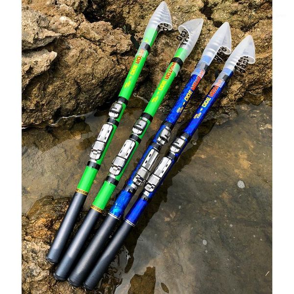 

mini rock fishing rod 1.5m 1.8m 2.1m2.4m 2.7m 3.0m spinning portable teleskop boat rods