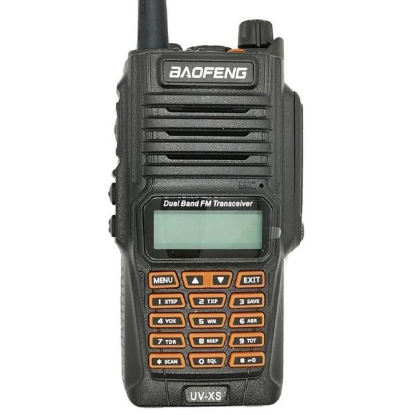 

walkie talkie wireless uv-xs high power 10w two-way uhf vhf ip67 liquidproof device