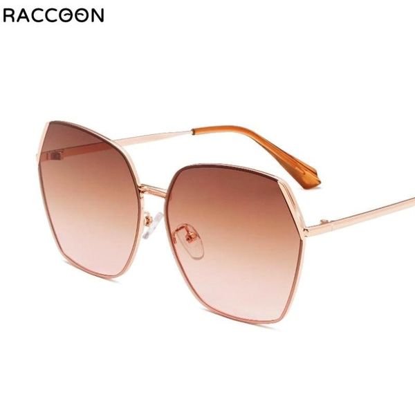 

sunglasses de frame round trim trendy gradient fashion drive street female eyewear sun glasses big uv400 gafas women sol unisex, White;black