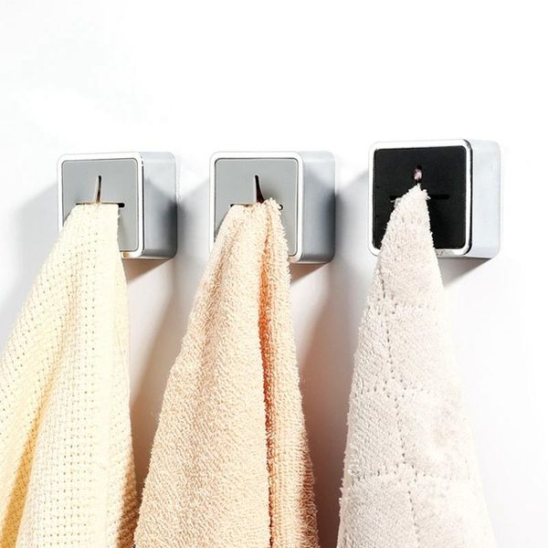 

hooks & rails creative towel hook punch japanese hanger kitchen rag cleaning tool simple practical bathroom storage rack