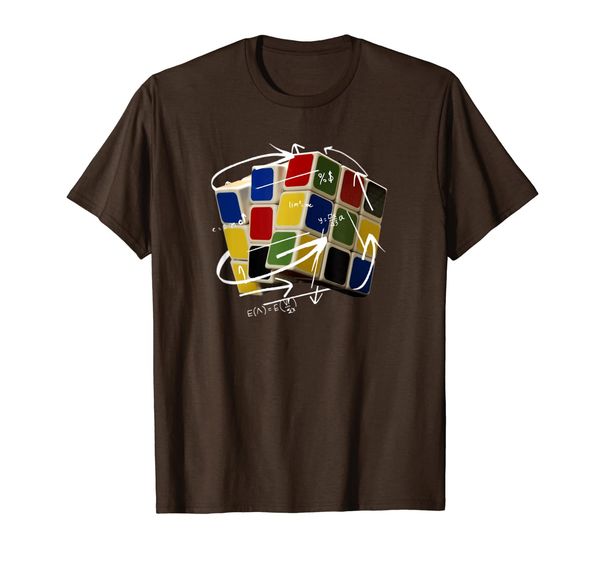 

Colorful Mathematical Rubik Cube Math T-Shirt, Mainly pictures