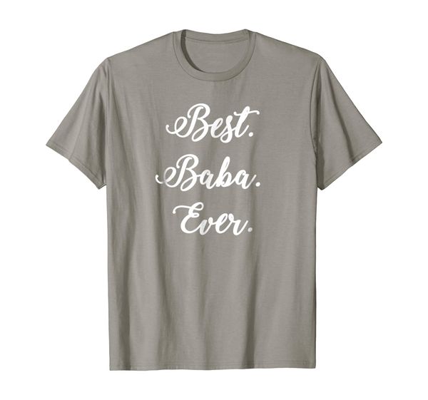 

baba ever mother's day gift for serbian grandma t-shirt, White;black