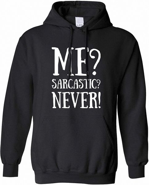 

men's hoodies tim and ted me sarcastic never slogan sweatshirts n8t9#, Black