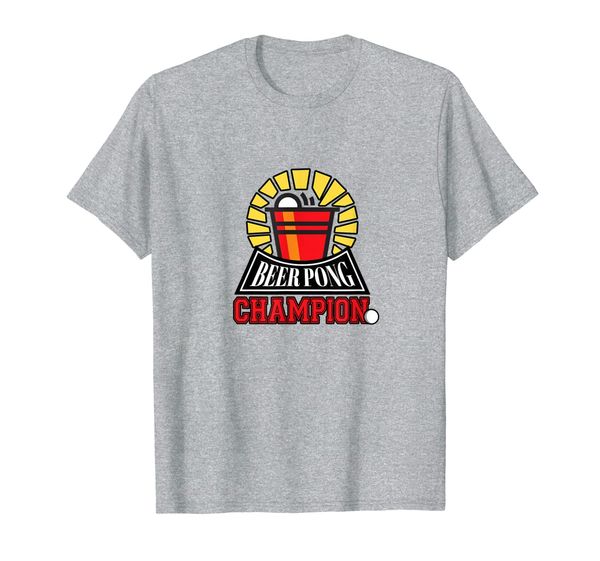 

Beer Pong Champion Cup And Ball Collegiate T-Shirt, Mainly pictures