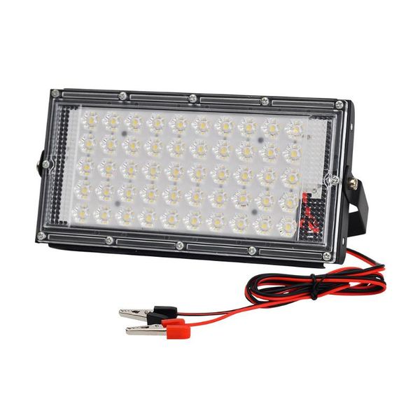 

floodlights 12v 50w portable led floodlight waterproof outdoor lighting for car repairing work lights camping lamp